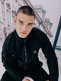 CRATER TECHNICAL ZIP-THROUGH UTILITY JACKET -Luke Crater