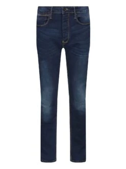 FREDDIE FAST STRAIGHT LEG DARK BLUE/BLACK JEANS -Luke FreddieFastBlueBlack 1