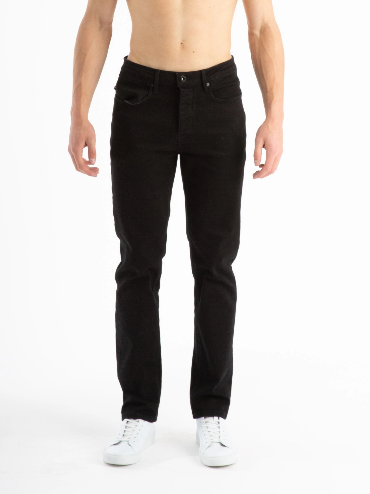 FREDDIE FAST STRAIGHT LEG BLACK JEANS 1 FREDDIE FAST STRAIGHT LEG BLACK JEANS