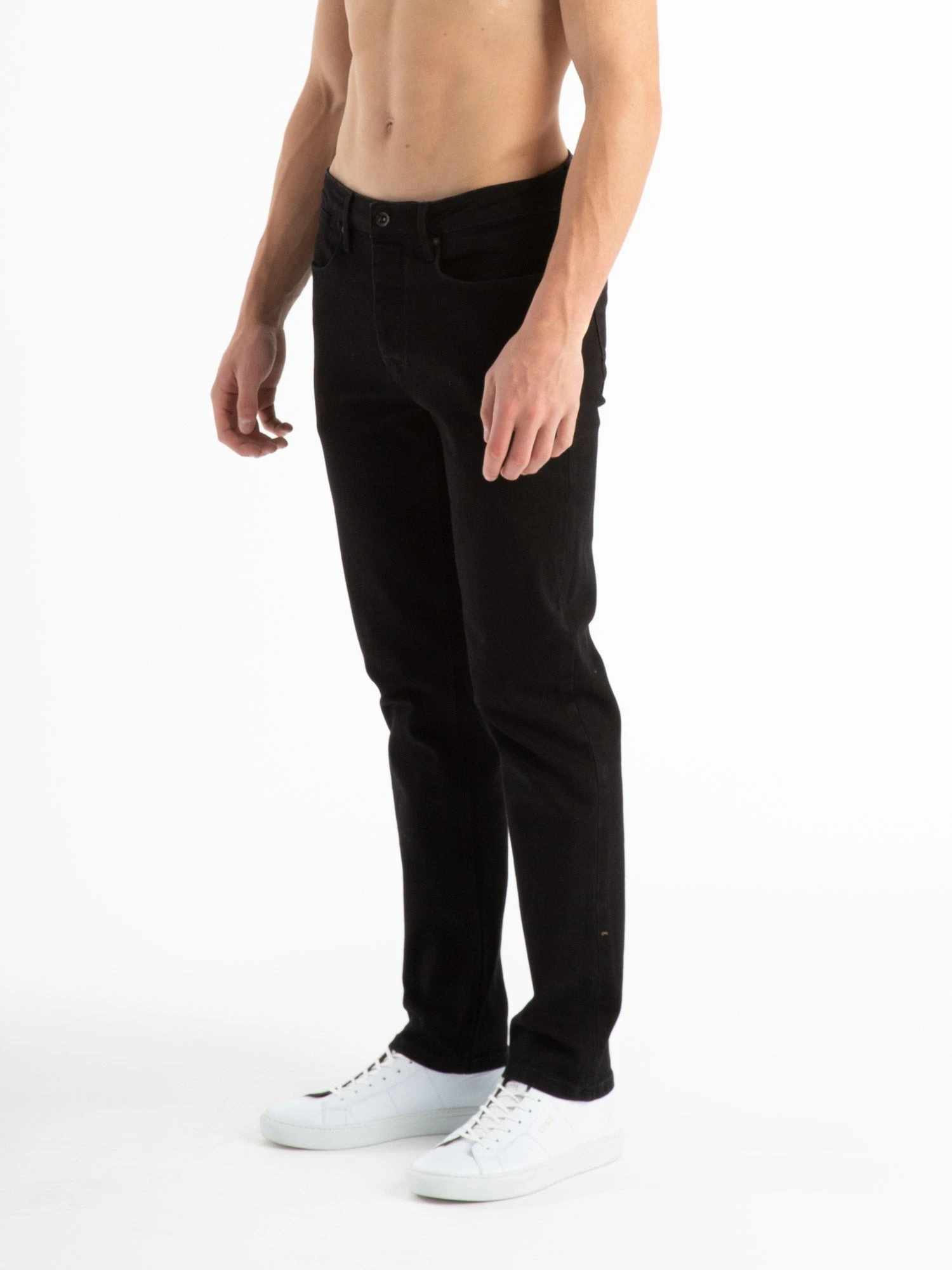 FREDDIE FAST STRAIGHT LEG BLACK JEANS 2 FREDDIE FAST STRAIGHT LEG BLACK JEANS - Image 2