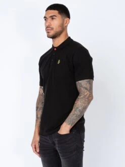THE ROBBIE POLO -Luke M421407 BLACK 2