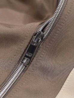 TREVOR ZIP THROUGH SWEAT -Luke M520328 HARDNUTSTONE 3