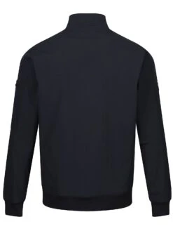 GRAVURE 1/4 ZIP SWEAT -Luke M520330 BLACK 2