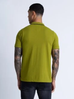 TEXAS TIP POLO -Luke M521419 CARDAMOM 3