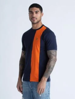 MILL TEE T-SHIRT -Luke M550103 NAVY SAHARA 2