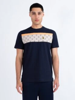 Luke -Luke M560151 DARK NAVY NECTARINE DK ECRU 1