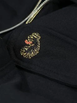 KNOCKHILL HARRINGTON ZIP SWEAT -Luke M560327 BLACK 3 21cb6713 b837 4fab b9b0 8acc54d0e051