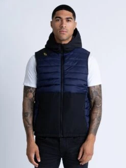 BUB HOOD 2 GILET -Luke M560727 NAVY 1 5a0be441 04de 42e1 a026 80936dad7a19