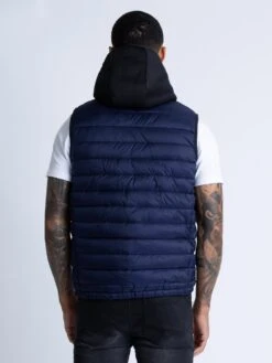 BUB HOOD 2 GILET -Luke M560727 NAVY 3 ab5426be 35be 4f6d 9997 20253860b5e1
