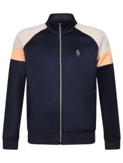 KAS 3 ZIP THROUGH FUNNEL NECK SWEATSHIRT