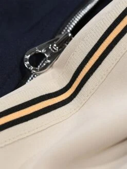 KAS 3 ZIP THROUGH FUNNEL NECK SWEATSHIRT -Luke M590333 DKBNVY 3