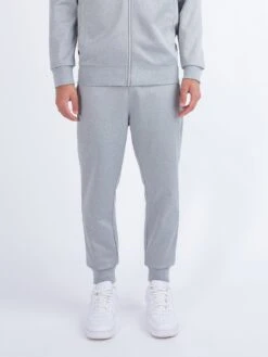 ADAM 3 PREMIUM TRICOT TRACKSUIT -Luke M590335 LT MRL GREY 1