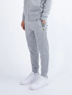 ADAM 3 PREMIUM TRICOT TRACKSUIT -Luke M590335 LT MRL GREY 2