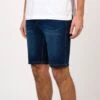 SHORT EDWARD BLUE WASH DENIM SHORTS