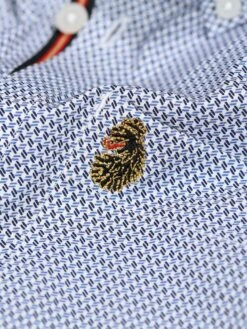 IRONBRIDGE TAILORED FIT SHORT SLEEVE SHIRT -Luke M590802A IRONBLUE2 3