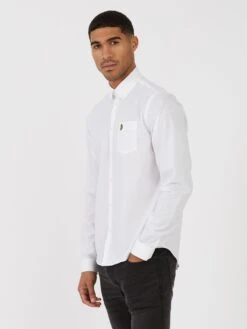 TELFORD TAILORED FIT SMART SHIRT -Luke M590904 WHITE 2