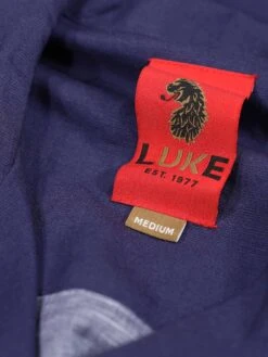 HAVANAH 55 TAILORED FIT CUBAN SHIRT -Luke M600802 NAVY 3