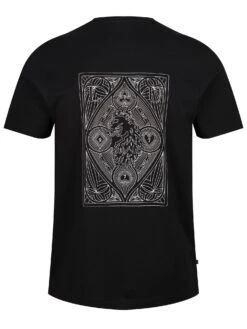 LEON T-SHIRT -Luke M620113 BLACK 2