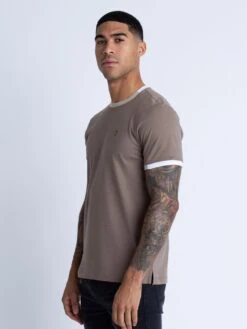 NEW LOOPER T-SHIRT -Luke M620114 HARD NUT STONE WHITE 2