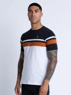 PARAGUAY T-SHIRT -Luke M620115 BLACK WHITE TOBACCO 2