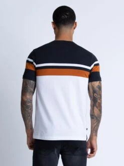 PARAGUAY T-SHIRT -Luke M620115 BLACK WHITE TOBACCO 3