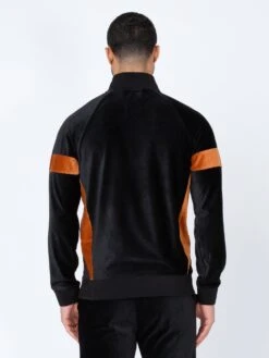 TAKSIM ZIP NECK SWEAT -Luke M620319 BLACK 3