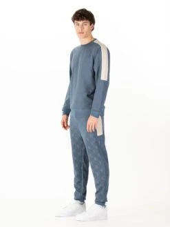 GAZZAS TEARS OVERPRINT TRACKSUIT -Luke M620373 DENIM BLUE DK ECRU 2 43b91d3b 9c49 456e b1e8 a44cf9b196cf