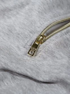 HIGGS 2 QUARTER ZIP SWEAT -Luke M620386 MIDMRLGREY 4