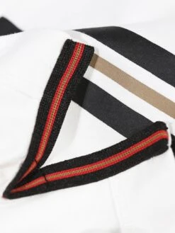 BLOCK STRIPE T-SHIRT -Luke M650105 WHITE 4