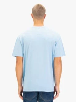 NEW PLONDA RELAXED FIT POCKET T-SHIRT -Luke M650106 SKYBLUE 3