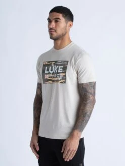 TIGER STRIPE T-SHIRT -Luke M650114 STONE 2 4609e87a bd0d 4188 9e08 70fbb0681463