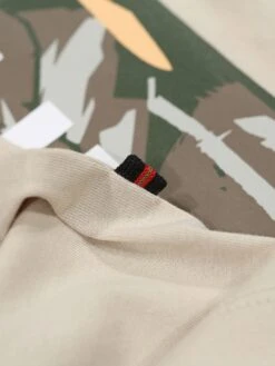 TIGER STRIPE T-SHIRT -Luke M650114 STONE 4