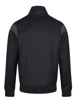 KRATOS CHEVRON 1/4 ZIP SWEAT -Luke M650314 BLACK 2