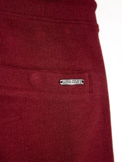 PACAYA WAFFLE TEXTURED SHORT SET -Luke M651012 DEEPGARNET 5 1