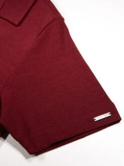 PACAYA WAFFLE TEXTURED SHORT SET -Luke M651403 DEEP GARNETT 5