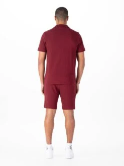 PACAYA WAFFLE TEXTURED SHORT SET -Luke M651403 M651012 GARNET 3