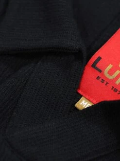 MASAYA BUTTONLESS TEXTURED POLO -Luke M651404 BLACK 4