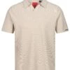 MASAYA BUTTONLESS TEXTURED POLO