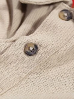 FUEGO TEXTURED POLO -Luke M651405 STONE 4