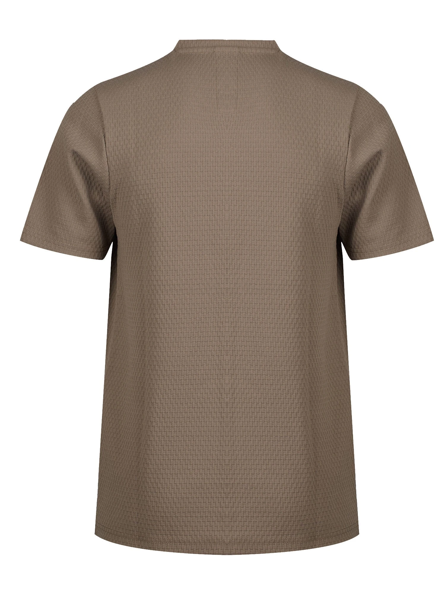 ARMILLA JACQUARD WAFFLE TEXTURED T-SHIRT 5 ARMILLA JACQUARD WAFFLE TEXTURED T-SHIRT - Image 5