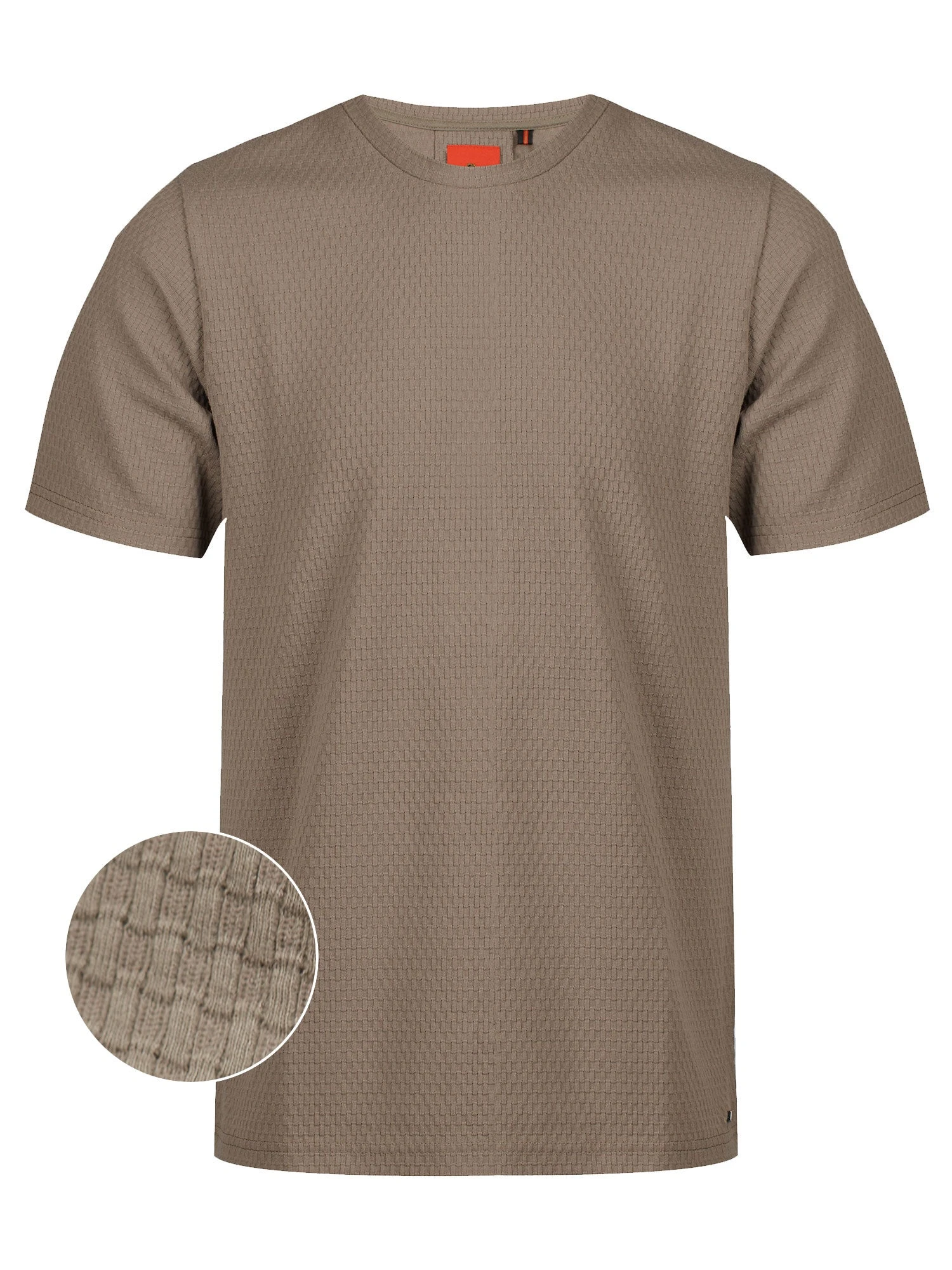 ARMILLA JACQUARD WAFFLE TEXTURED T-SHIRT 1 ARMILLA JACQUARD WAFFLE TEXTURED T-SHIRT