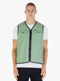 AUSTIN TX UTILITY GILET -Luke M680725 SAGE 1A