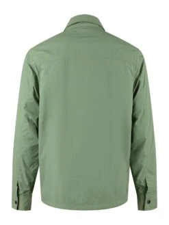 SEATTLE CRINKLED NYLON SHACKET -Luke M680726 SAGE 3