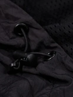 DENVER CRINKLED NYLON HOODED JACKET -Luke M680727 BLACK 3