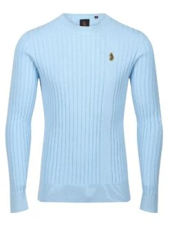 SPARE RIB KNITTED CREW NECK JUMPER
