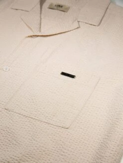 MILLOOK TEXTURED SHORT SET -Luke M710808 ECRU 5