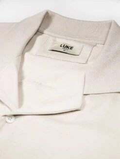 PERRANPORTH PIMA SHIRT -Luke M710809 ECRU 4