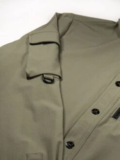 HULUN TECHNICAL NYLON OVERSHIRT -Luke M710950 CLOVER 4