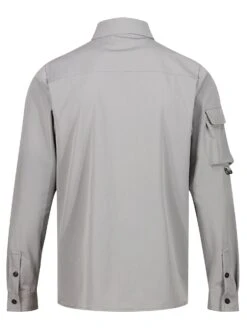 HULUN REGULAR FIT SHIRT -Luke M710950 CONCRETE 2