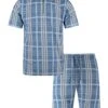 FORT CHECK ZIP POLO SHORT SET